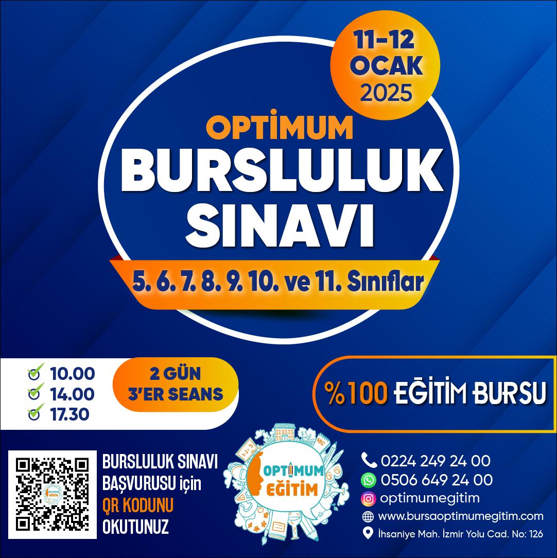 Optimum 2025 Bursluluk